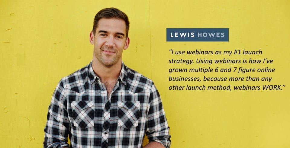 Why Lewis Howes Runs Webinars